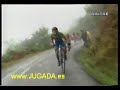 Subida al Angliru, victoria del Chava Jimenez.  Parte 1