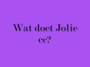 jollie cc is een jongeren onderneming die producten verkopen van eerlijke handel (fair trade). Met de winst die zij maken financieren ze ook een microkrediet project in india.Jolie staat voor eerlijk/jong/hip.