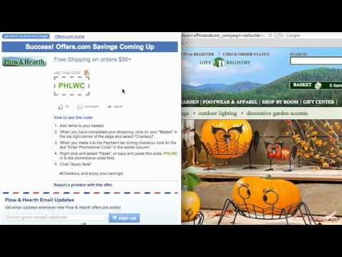 Discount coupons plow and hearth