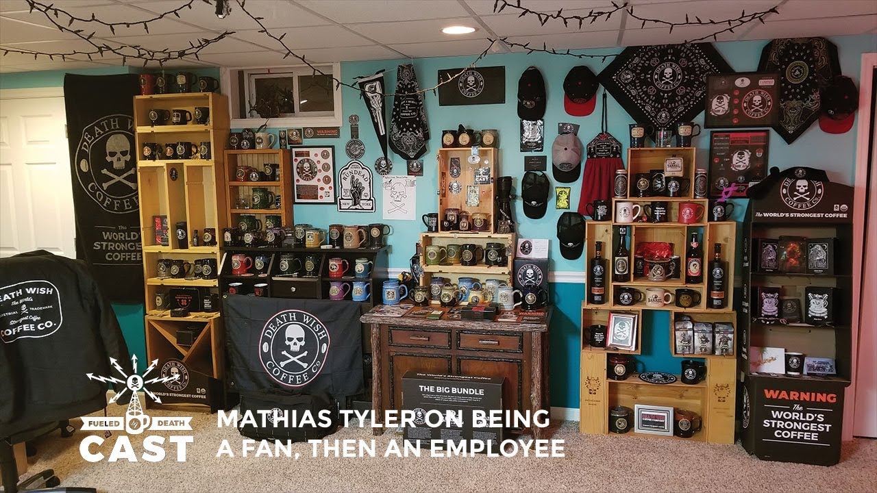Cover image - DEATH WISH COFFEE COMPANY EMPLOYEE SERIES #22 Mathias Tyler started out as a fan of Death Wish Coffee and now has been a vital part of the production team for...