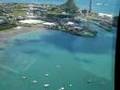 Heliview of New Plymouth New Zealand- epen on the helicopter