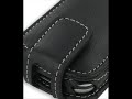 PDair Leather Case for Nokia 6700 Classic - Flip Type (Black)