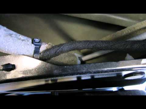 how to remove jaguar xf battery