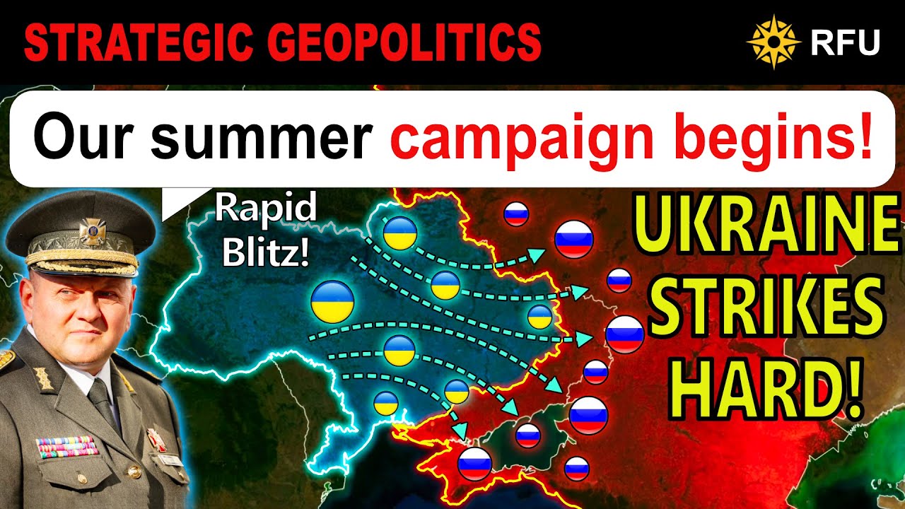 Frontline report: Ukrainian drone strikes on military targets race to ...