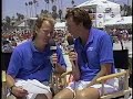 brian press wins his first professional contest at oceanside. at the end is a classic interview with jay reale when brian thanks metallica for all his success.