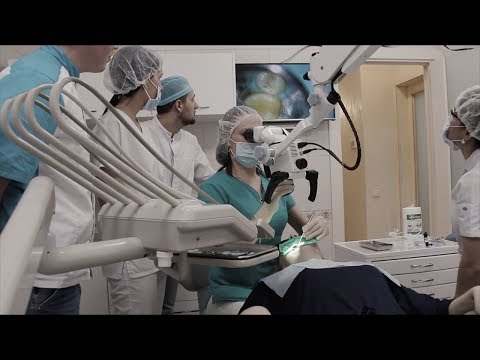Лечение зубов под микроскопом