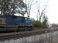 CSX SD70ACe 4836 at Pulaski Street CSX SD70ACe 4836 at Pulaski Street