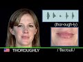 Pronunciation Lesson - Throroughly