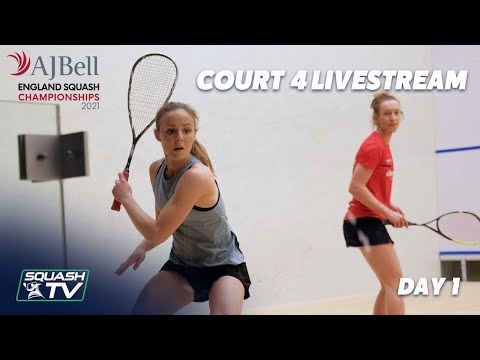 AJ Bell England Squash Championship - Court 4 - Day 1