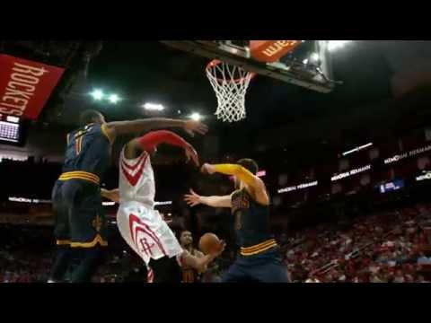 Video: Harden's Rockets Battle James' Cavs in Super Slow-Mo
