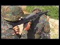 German Soldiers firing MG3