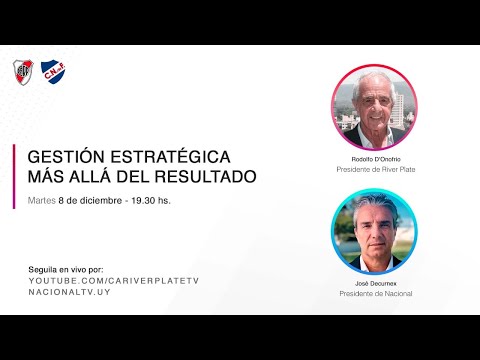 José Decurnex y Rodolfo DOnofrio, en una charla sobre gestión estratégica en clubes