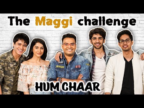Spicy Maggi Challenge With The Hum Chaar Cast & Varun Inamdar