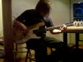 Wester playing bass!