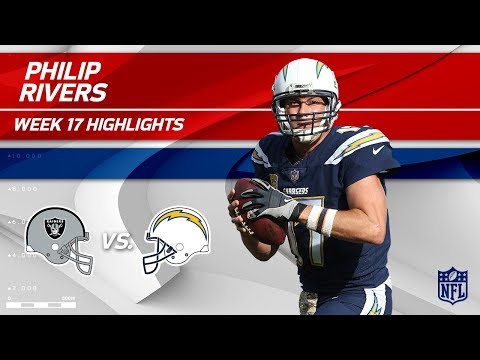 Video: Philip Rivers Highlights | Raiders vs. Chargers | Wk 17 Player Highlights