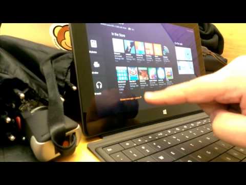 First Look at connecting a Lumia 920 Windows 8 phone to an Microsoft Surface (ARM)