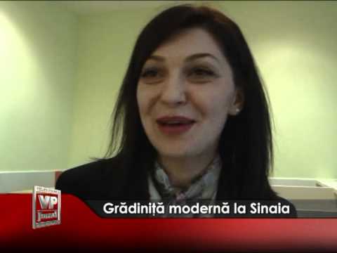 Grădiniţă modernă la Sinaia