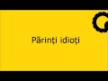 Părinți idioți