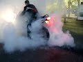 Triumph Daytona 955 burnout Triumph Daytona 955 burnout