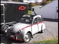 starting Citroen 2cv with manivelle