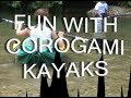 FUN WITH COROGAMI KAYAKS
