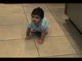 Sweet Reya crawling..
