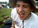 Chris Eating a Worm at Reading Festival!