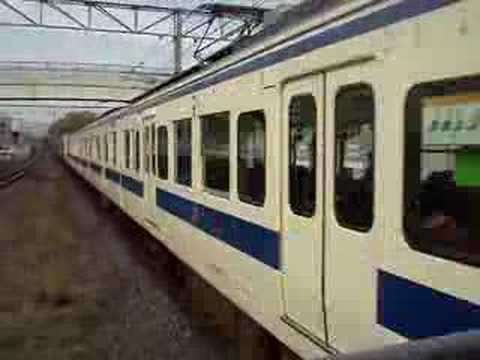 ４１５系発車