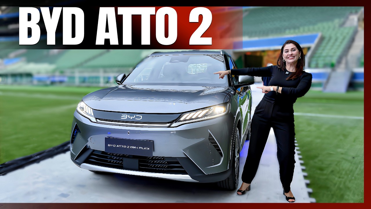 Novo ATTO 2, o SUV híbrido flex da BYD que vai mudar o mercado!