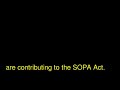 A minute of silence for Megaupload Universal Law SOPA PIPA Act Sinde Lleras D�ring: ACTA