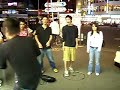 John Ando showing his yoyo skills at Baba