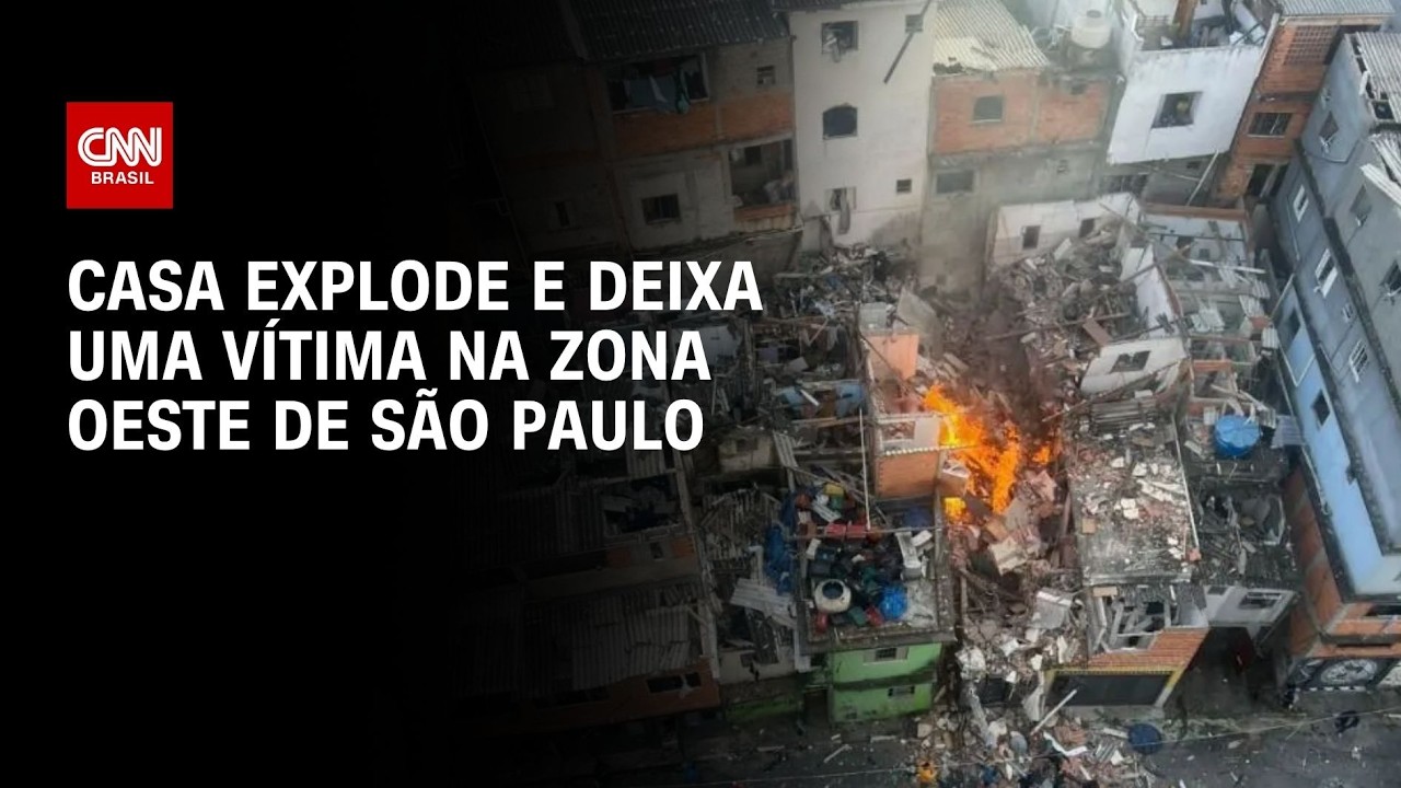 Explosão atinge casas e deixa um morto na zona Oeste de São Paulo | HORA H