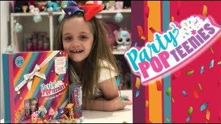 Party Pop Set | PARTY POP TEENIES | Miniature dolls | Unboxing | TOYS