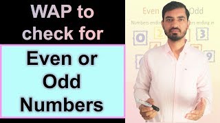 Program to Check for Even or Odd Number in Java by Deepak