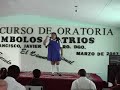 Clarissa Piedra González. Campeona de oratoria \"C\" Gpe Vic Clarissa Piedra González. Campeona de oratoria \"C\" Gpe Vic