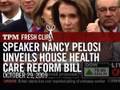 Speaker Nancy Pelosi Unveils House Health Care Reform Bill