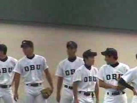2008．6．9大府高校・中京大中京高校の親善試合　試合編　始球式