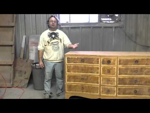 how to lacquer paint furniture