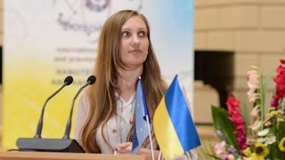 PhD. Natalia Rusinchuk (Ukraine) on NANO2015 Conference | IOP