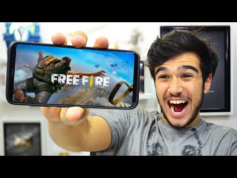 FREE FIRE!! FUI TESTAR O JOGO E FIQUEI IMPRESSIONADO!!