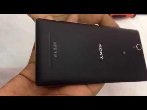 how to on front camera in sony xperia