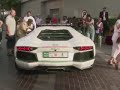 Dubai police flaunt Lamborghini patrol car