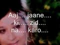 hindi karaoke