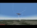 Some fun in the stunt plane from FS2004