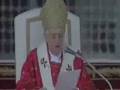 videos de El Papa nombrando a un Nuevo Dios.