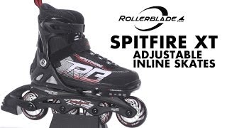Обзор детских роликов Rollerblade spitfire 2014 (английский)
