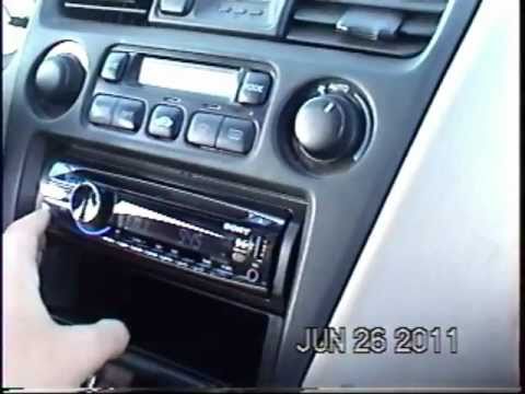 2000 Honda Accord stereo replacement in 5 minutes