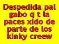 Despedida pal gabo 1