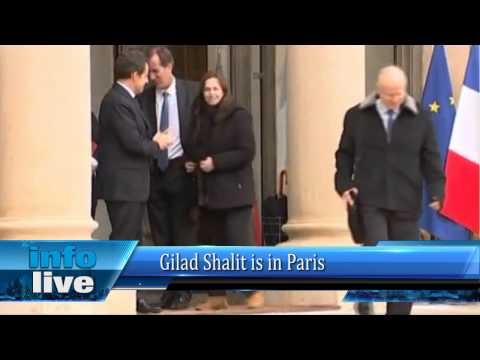 Gilad Shalit is in Paris