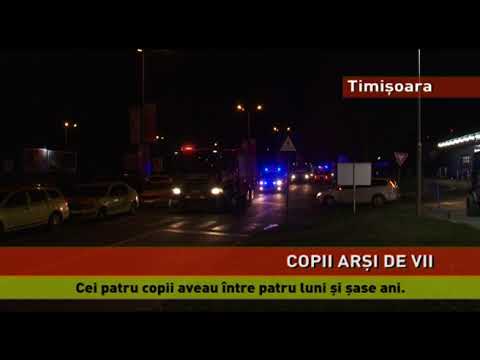 Patru copilași au murit în incendiul care le-a cuprins casa